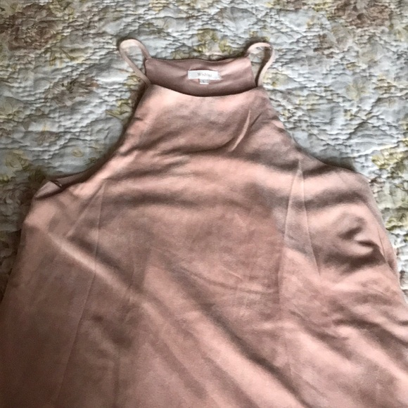 Baby Pink  Boho Chic  Dress L NWT - Picture 3 of 3